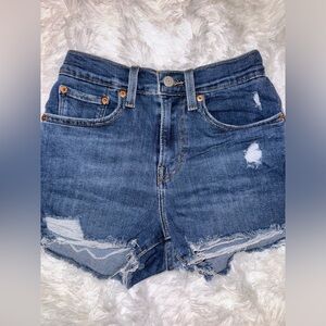 Levi’s high rise shorts